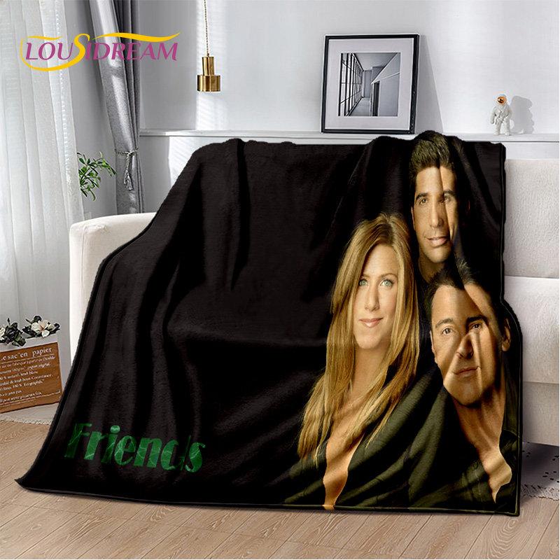 HD Friends TV Show 3D Printing Soft Plush Blanket,Flannel Blanket Throw Blanket for Living Room Bedroom Bed Sofa Picnic Cover