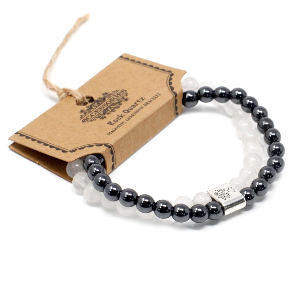 Quartz Crystal Magnetic Bracelet