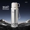 Men's Large Capacity 316 Stainless Steel Thermos Cup with Tea and Water Separation, Ideal High-End Choice for Stewing Tea, 2026.