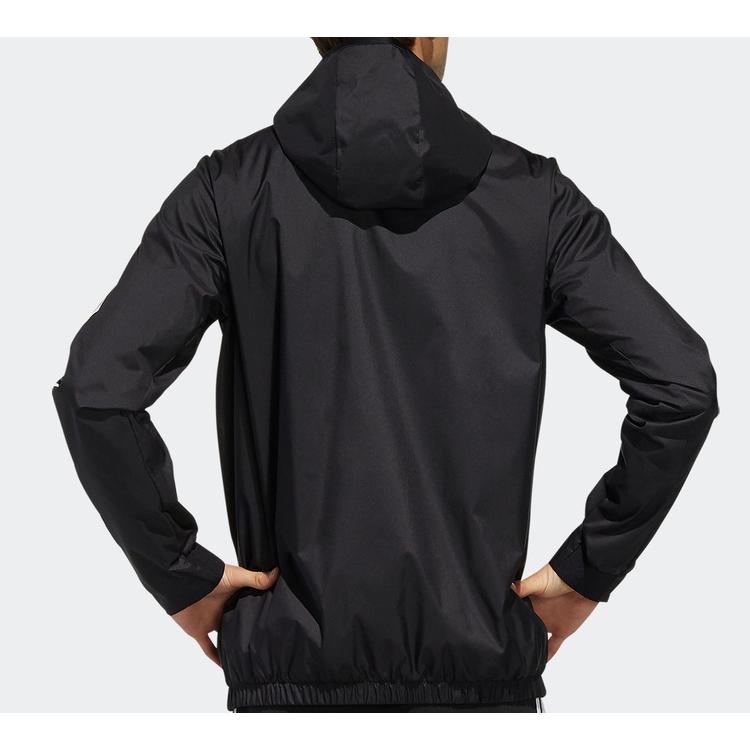 Adidas Jackets Men's Black Hooded Moderate Other FM9428