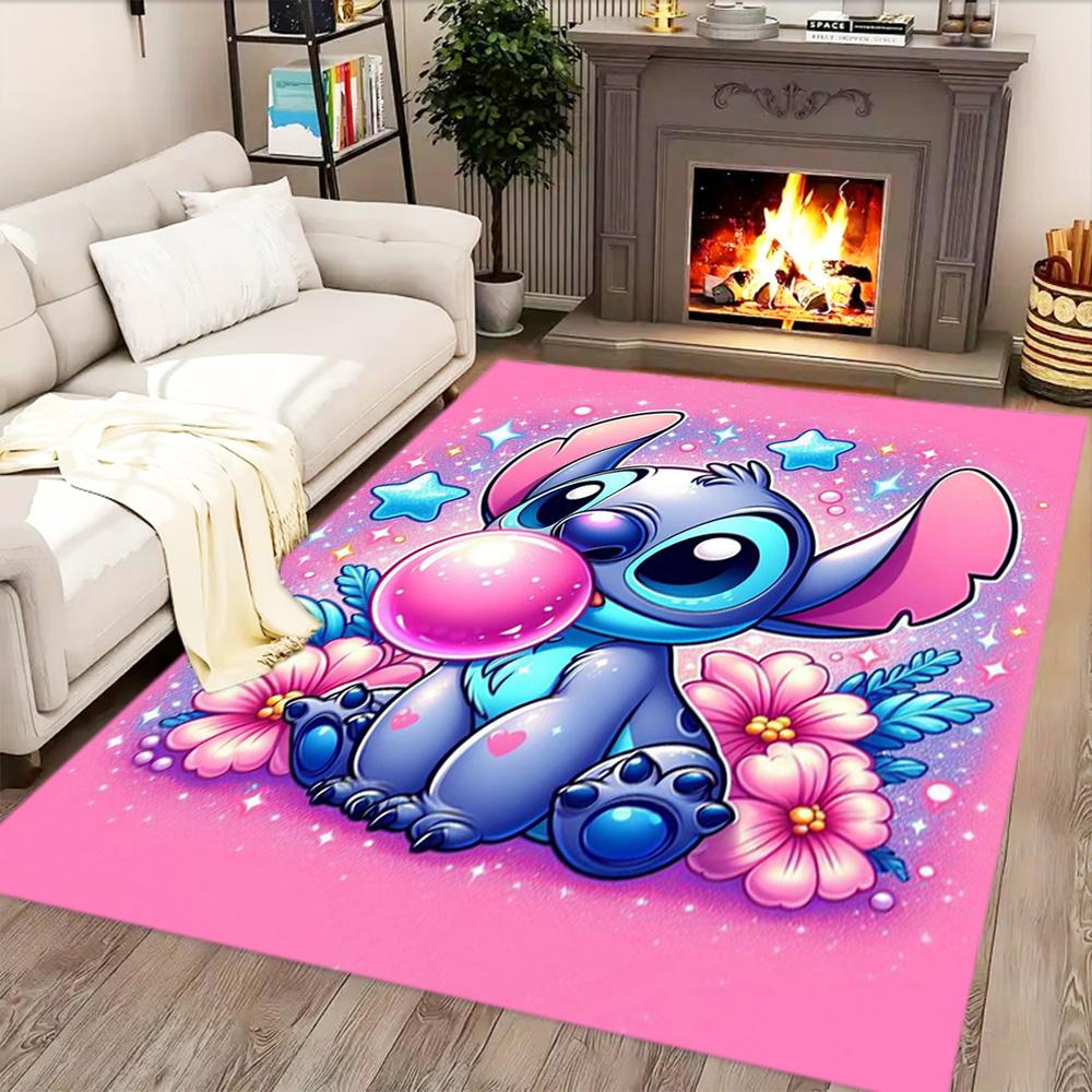 Stitch Angelic Fantasy for Living Room rug, Bedroom, Study Room, Hallway Decoration, Perfect for Home Decoration or Holiday Gifts