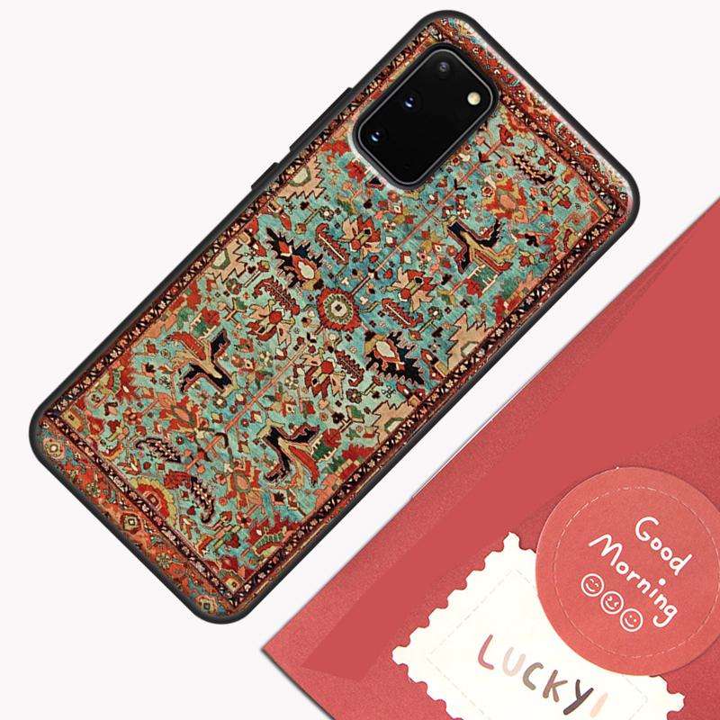 

Чехол для телефона с цветочным узором в персидском стиле для Samsung Galaxy S25 S26 Ultra S20 S21 S22 S23 S24 Plus S9 S10 S25 FE Защитный чехол Galaxy S26
