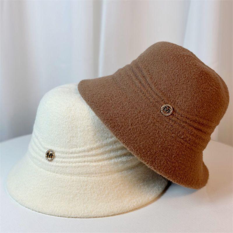 Chapeau Automne et Hiver Chaud Tricot Chapeau de Pêcheur, Chapeau Bob et Bassin Polyvalent et Tendance