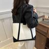 Large Capacity Stylish And Minimalist Pu Tote Bag For Women With Chic Design And Versatile Color Options