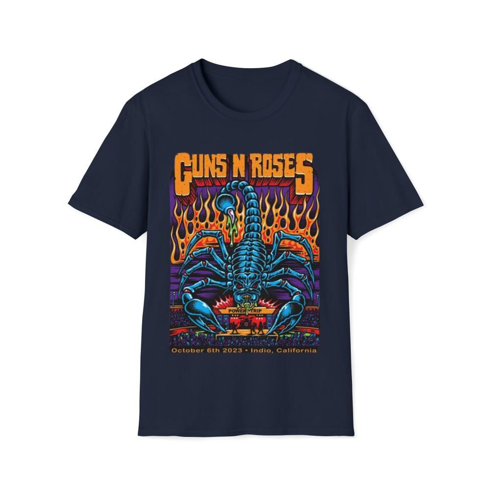 

Unisex Cotton T-Shirt. Guns N Roses. Indio California 2023 M