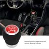 6 Speed Gear Shift Knob Manual Shifter Head Automotive Body Parts Replacement for Subaru Red
