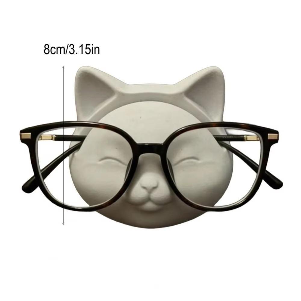 Desktop Storage Glasses Holder Stand Cute Cat Sunglasses Display Stand  for Office Use