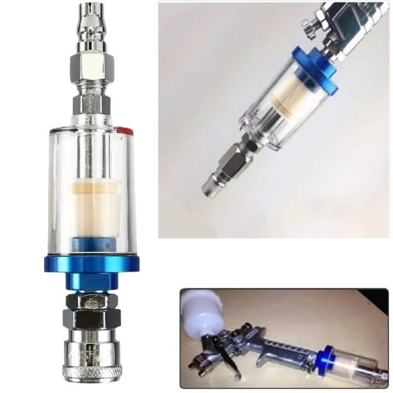 Premium Spray Gun Water Separator Pneumatic Filter Kit For Air Compressor Accessories