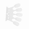 50pcs Nail Art Practice Tips Manicure Polish Gel Color Display Nail Polish Showing Tool 1#