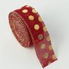 DIY Fabric Swirl Ribbon 2m Burlap Ribbon New Christmas Ribbon