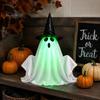 Fernsteuerbare Halloween-Dekoration Elektrisch hebender Geist mit Sprach-/Fernbedienung, Interaktives gruseliges leuchtendes Spuk-Hofornament