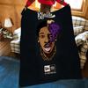 Music W-Wiz K-Khalifa Throw Flannel Blanket Suitable For Sofas Beds Offices Travel, Camping Chairs