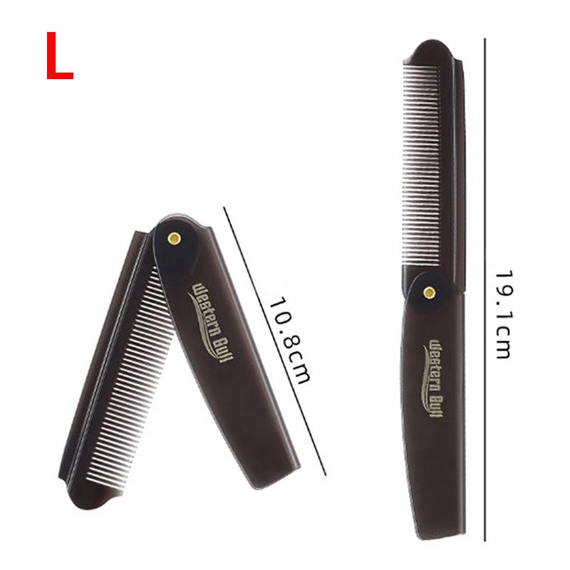 Pocket Size Folding Comb for Men Oil Head Hair Styling Tool Compact and Handy for Outdoor Use