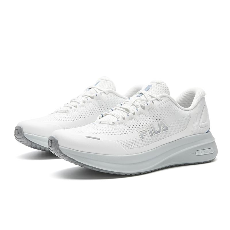 Fila Nuvole 4 Run Bequeme Dämpfung Atmungsaktiv Leicht Rückfedernd Laufschuhe Herren Sneaker Weiß Blau A12M621103FBD