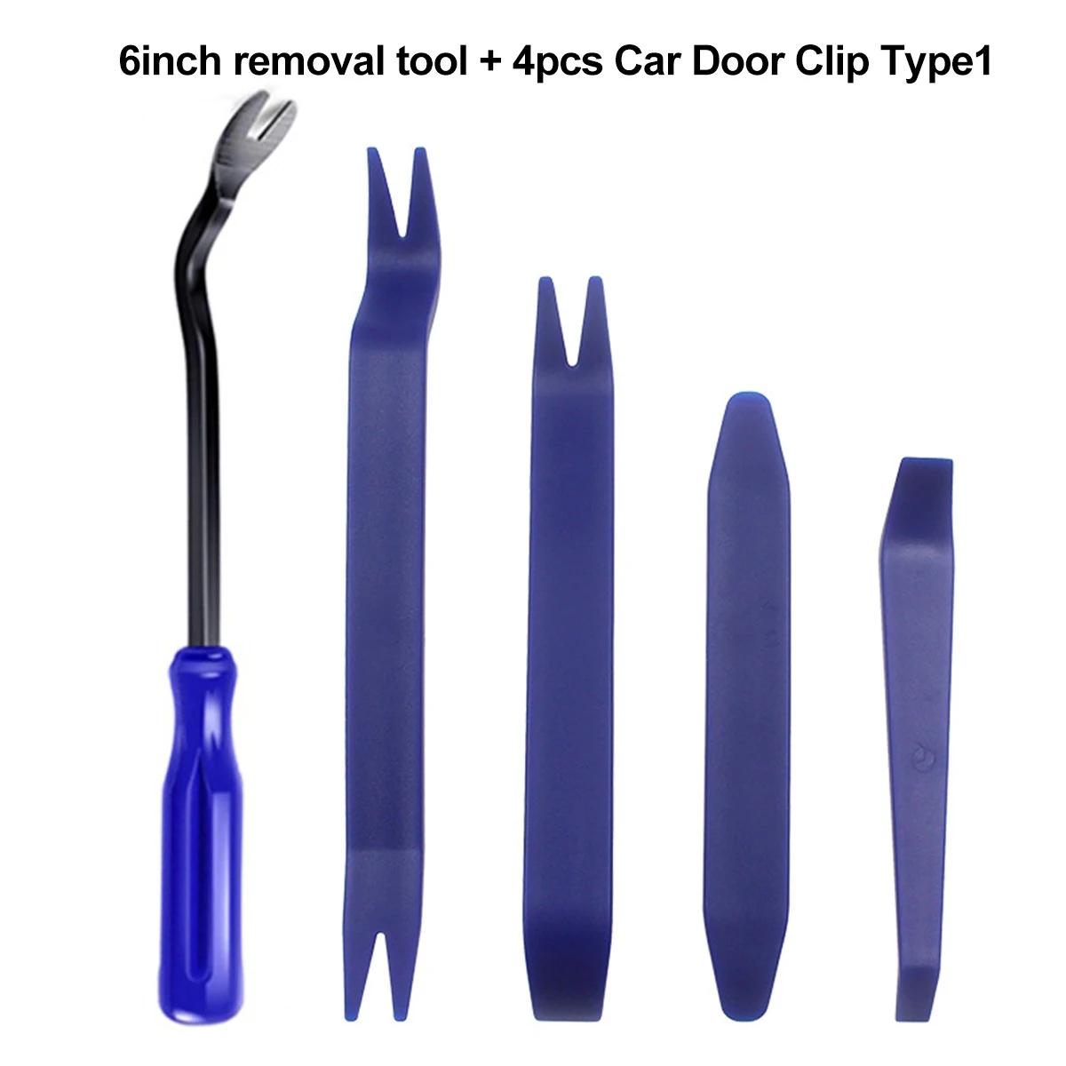 

5pcs/Set Plastic Pry Bar Car Disassembly Tool Set for Panel Interior Buckle & Navigation Central Control Installation