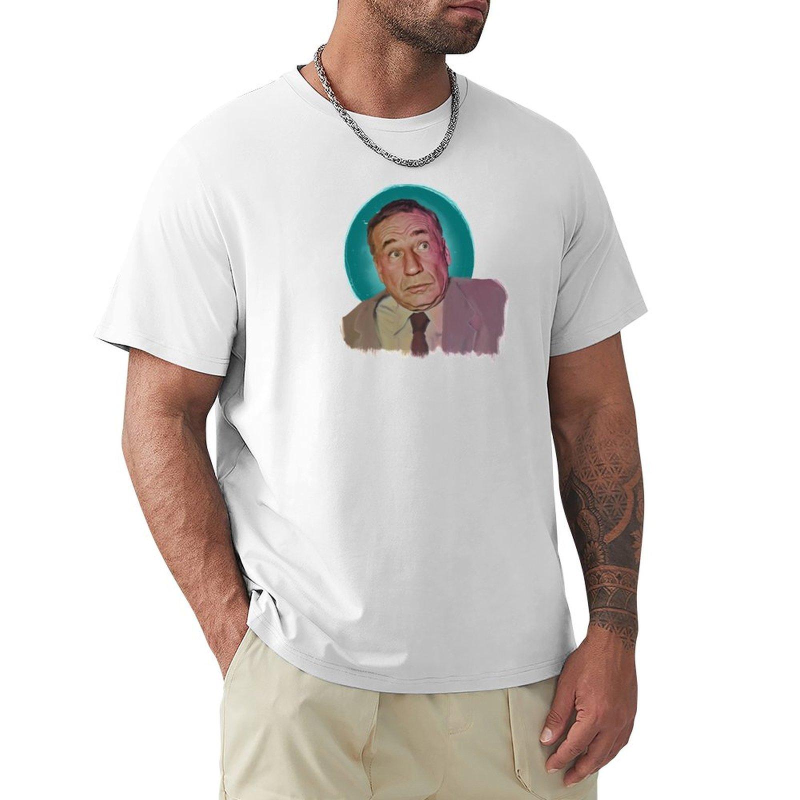 Mel Brooks Famous Standup Comedian Portraits Tshirt Christmas Casual Tee Shirt S