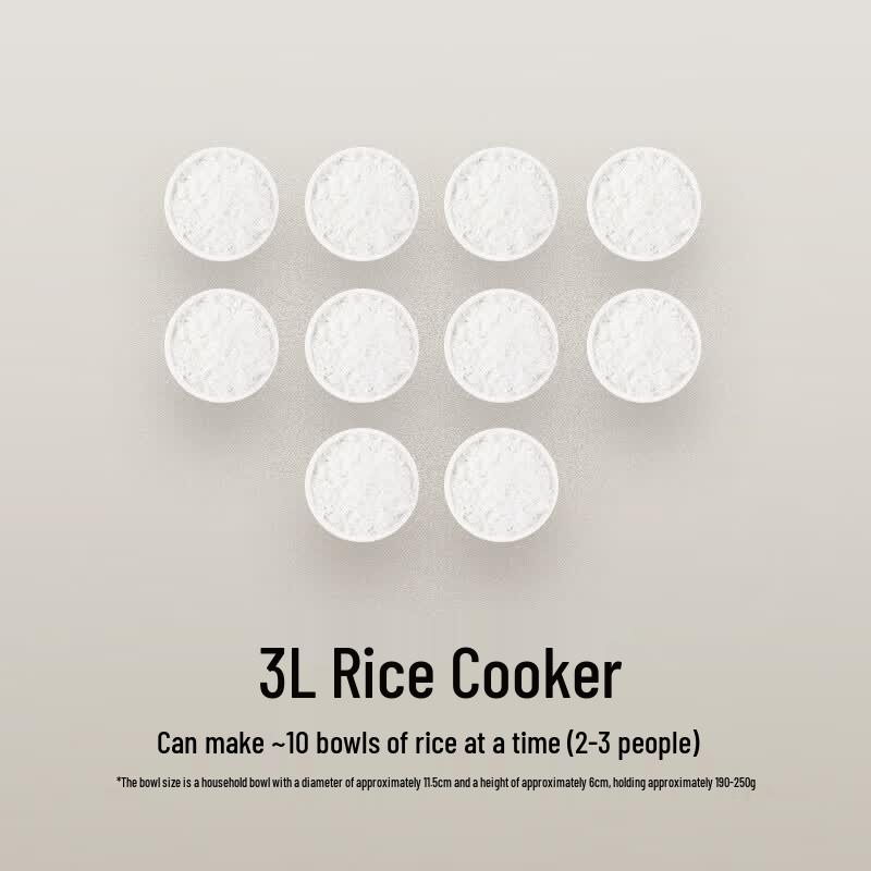 Xiaomi Smart Micro-Pressure IH Rice Cooker CN Plug (adapter Included)