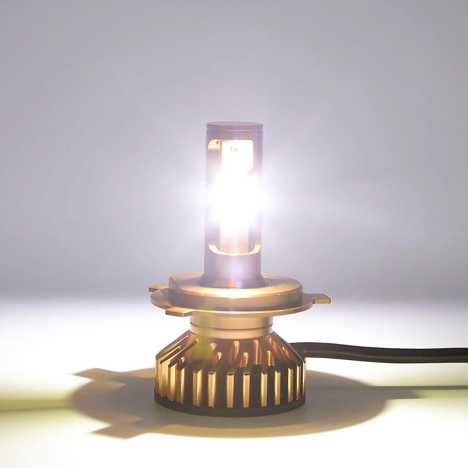 Automotive Headlight Bulbs H4 LED Bright Headlight Bulb High Performance Headlamp For Automotive Vehicles Car Modification China Mainland