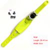 Colored  Adjustable Ski Strap Binding Attachment for Multiple Occasions With Ratchet Tongue Ladder to Secure Shoelaces