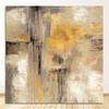 Oil painting on Canvas Scandinavian Art Poster Wall Picture for Living Room Sofa Home Decoration HD Print Yellow Gray Abstract