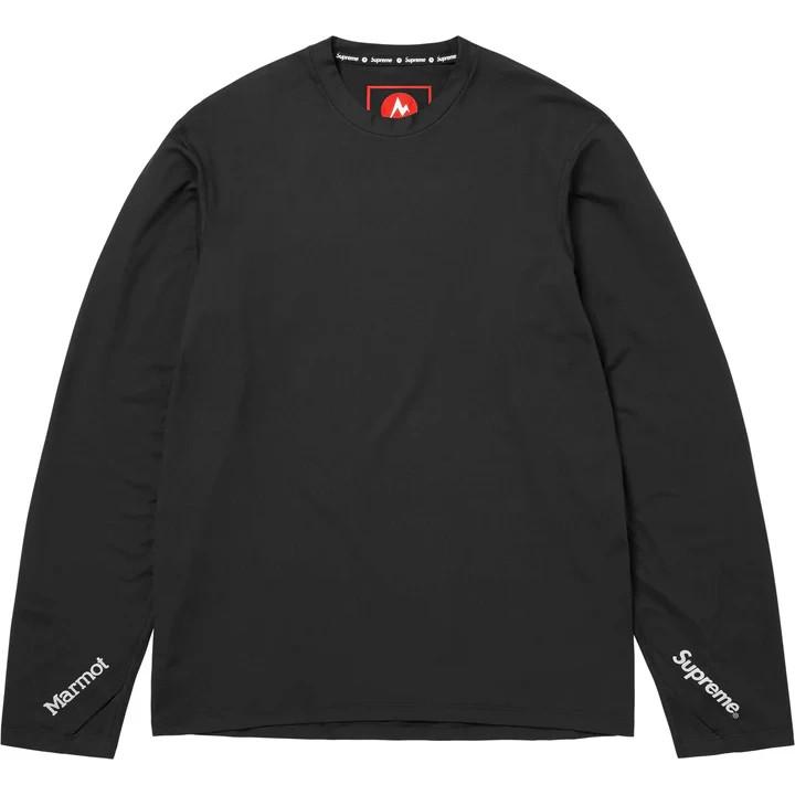 Supreme Marmot Base Layer L/S Top Black L