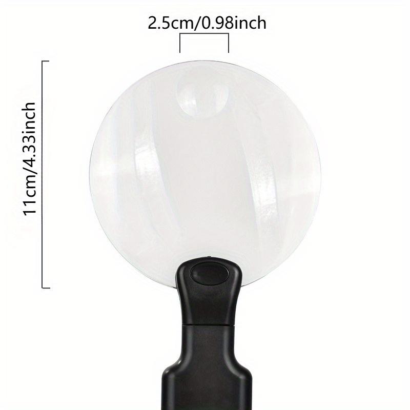 Ultra HD 3X 10X Magnifying Glass Neck Hanging, Multifunctional Handheld Tabletop Magnifier for Seniors, Adjustable Neck Accessory for Reading, Sewing