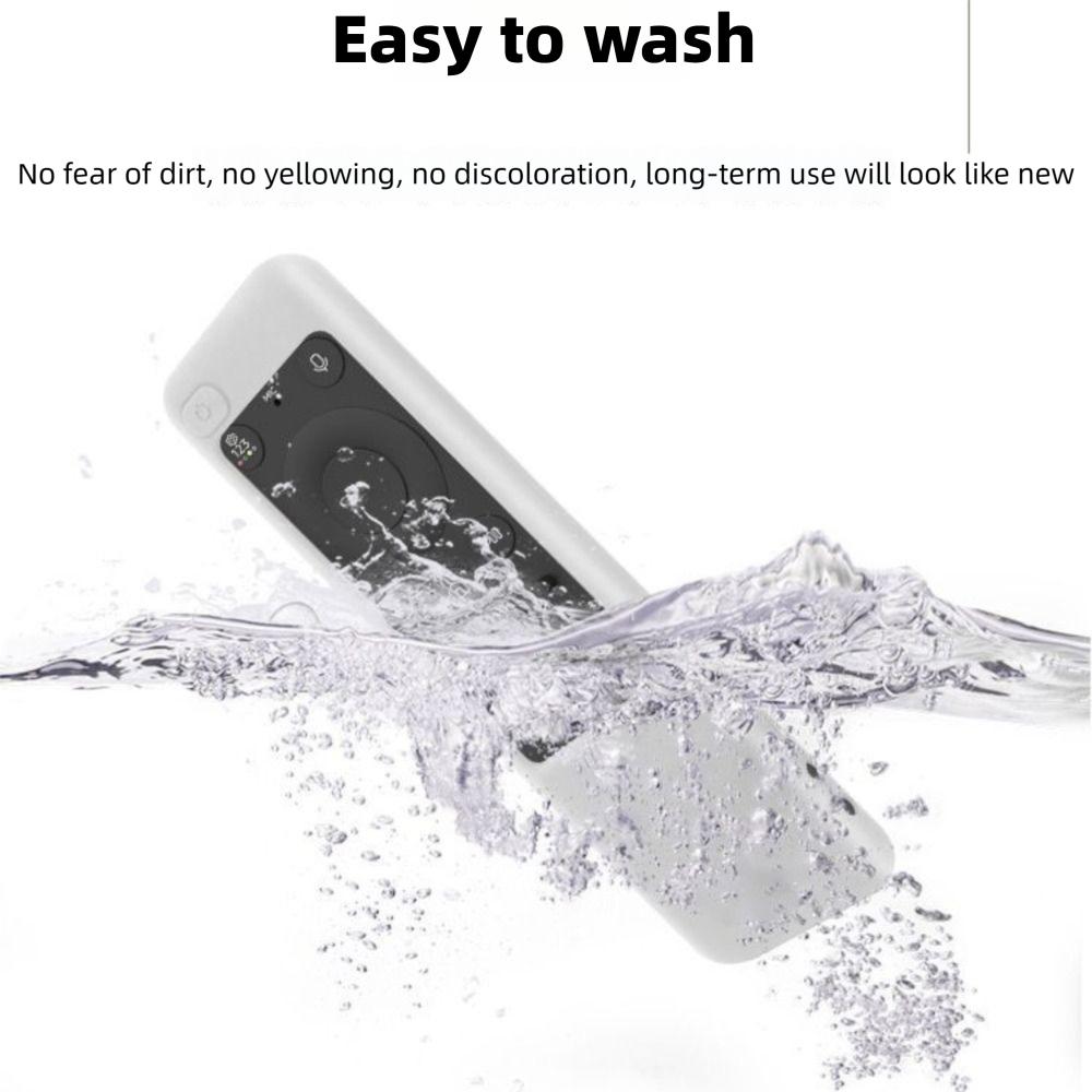 Waschbare Fernbedienungshülle Silikonhülle Schutzhülle für Samsung BN59-01432A Fernbedienung