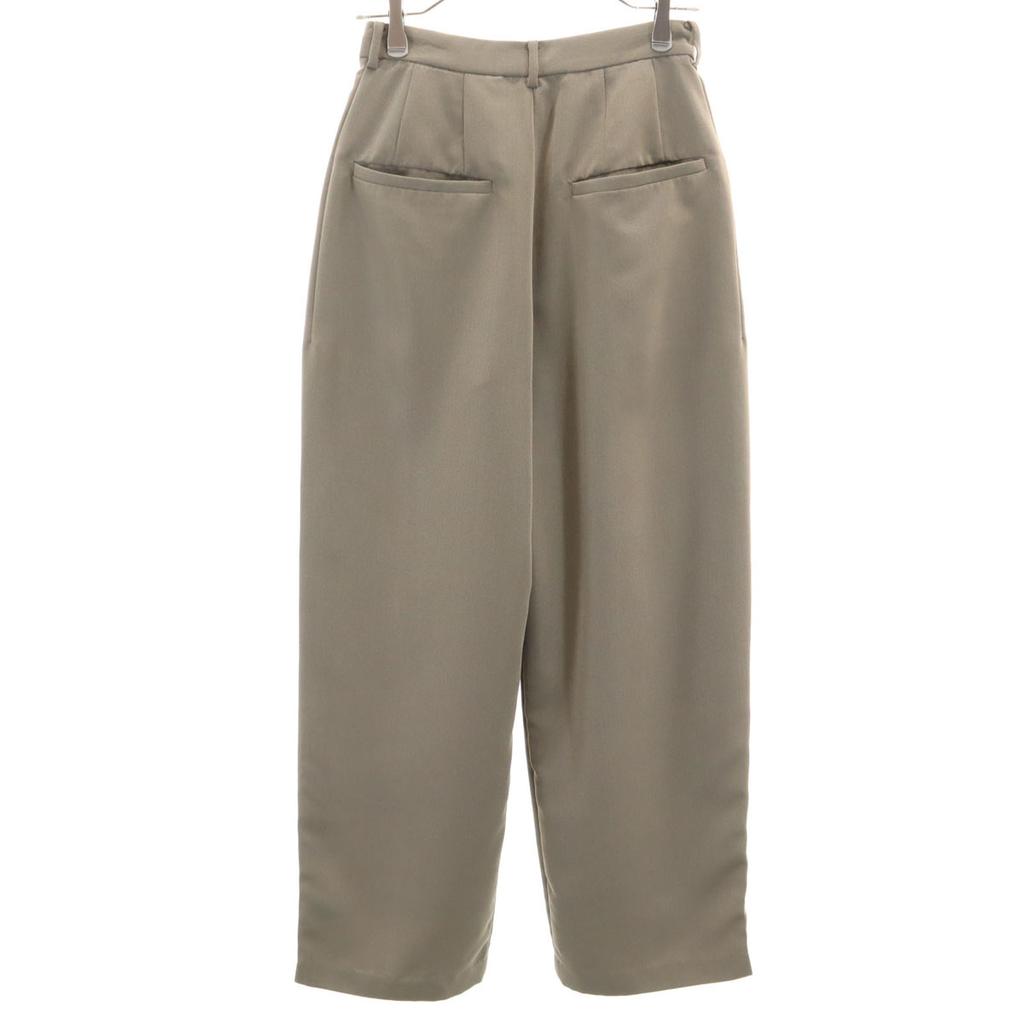 CLANE Tack Straight Pants 1 Khaki Women Used