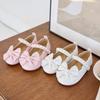 [Babyzzam] Girls' Milky Pearl Flats Pink [BB463-10009]