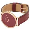 Coach Women's Perry 36mm Quartz Watch, Wine Red, Leather, 14504079
