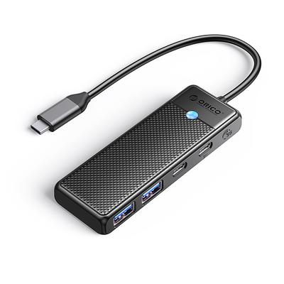 Hub PAPW2AC-C3 Rozdzielacz USB-C Na USB-A USB-C - Czarny