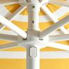 Striped Patio Umbrella Water-Resistant Freestanding Modern for Garden