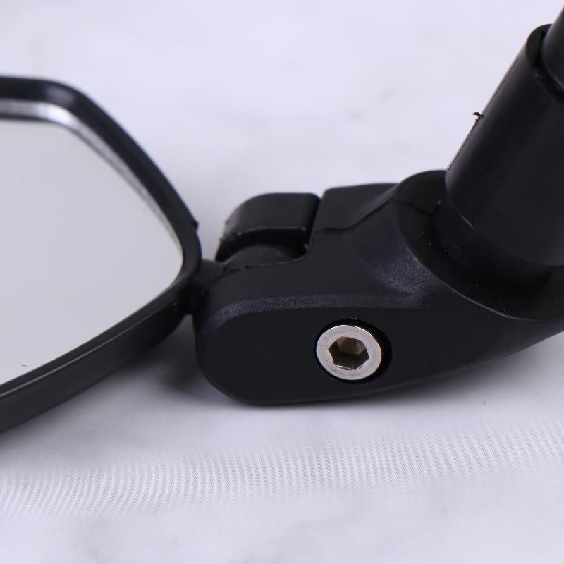 1/2Pcs  Rearview Handlebar Mirrors Rotatable For Mountain Road Bike Motorcycle Bendable Hose Adjustable Rearview Mirror