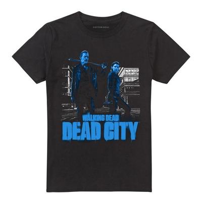 The Walking Dead Unisex Adult Dead City Pose T-Shirt