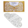 Hochzeit Herz Metall-Stanzformen Schablone DIY Scrapbooking Album Stempel Papierkarte Präge Basteln