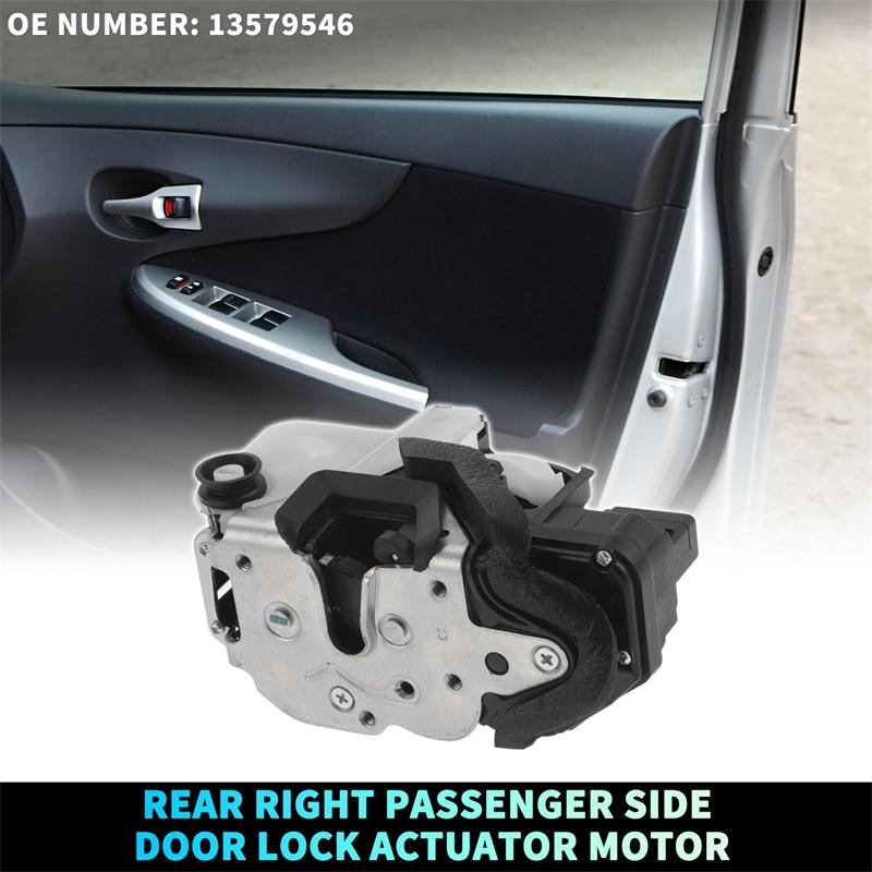

13579546 Rear Right Door Lock Actuator For Chevrolet Sonic 2013-2020 Trax Buick Encore 2015-2021Auto Accessories one size чёрный