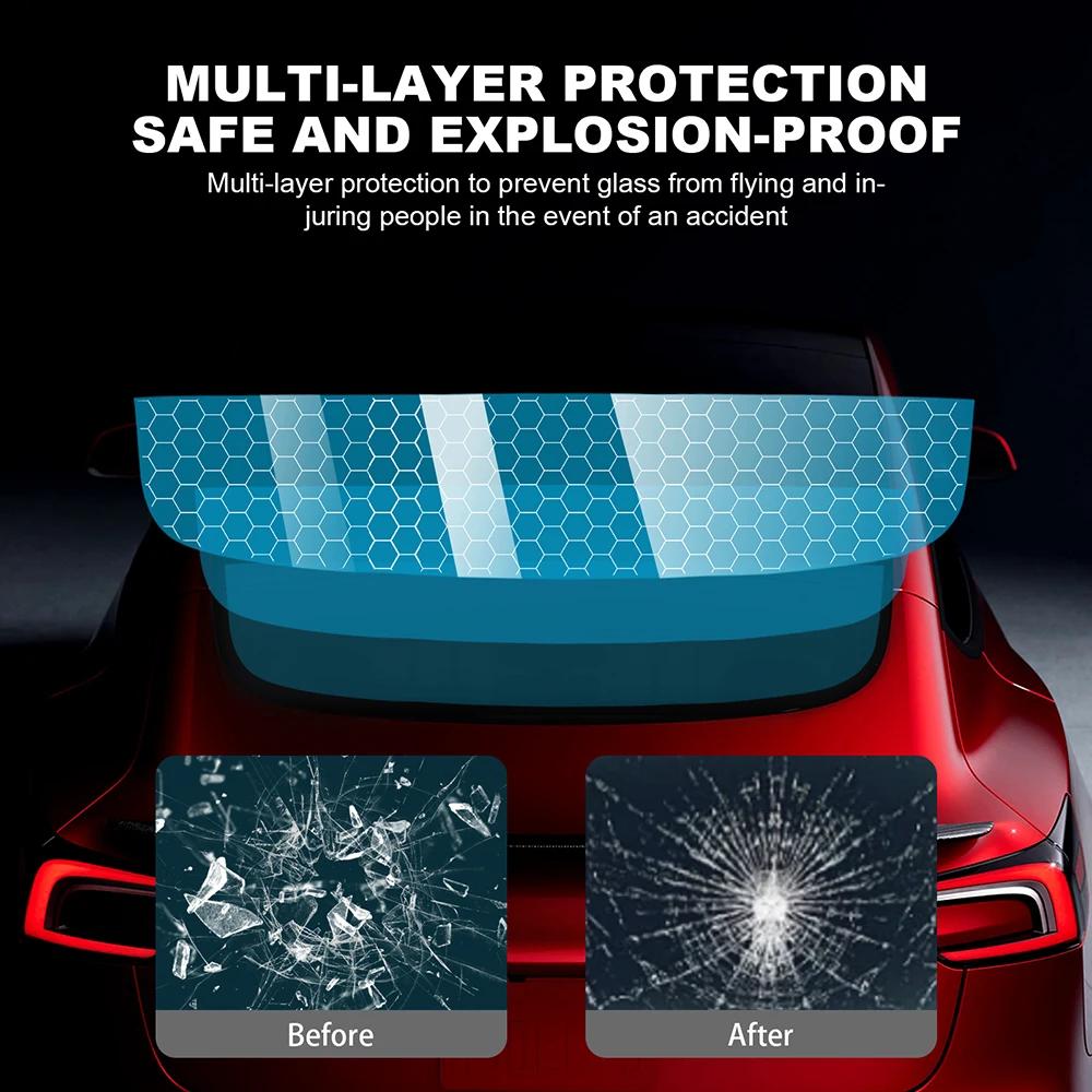 Car Side Window Solar UV Protector Tint Film For Tesla Model Y Model 3 2018 2019 2020 2025 2025 2025 Highland 2025 Accessories