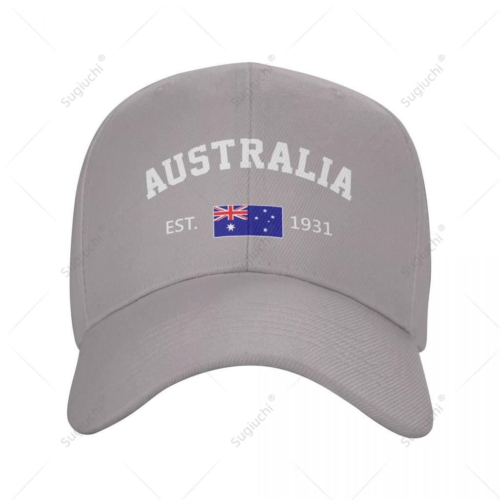 Baseball Cap Australia EST Independence Day Wild Sun Shade Peaked Adjustable Outdoor Caps