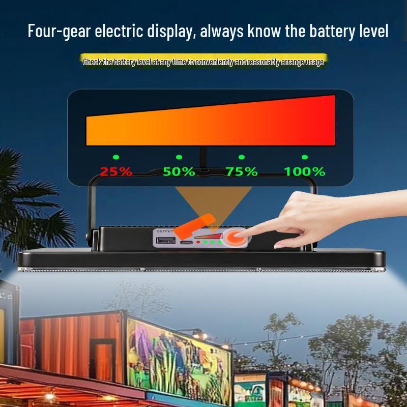 P6pro Upgraded Rechargeable LED Stall Light