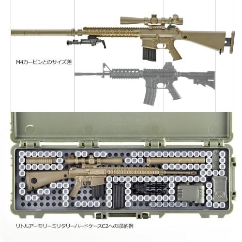 TOMYTEC 1/12 Little Armory LA110 M110SASS Type Unpainted Assembly Runner Kit 333548