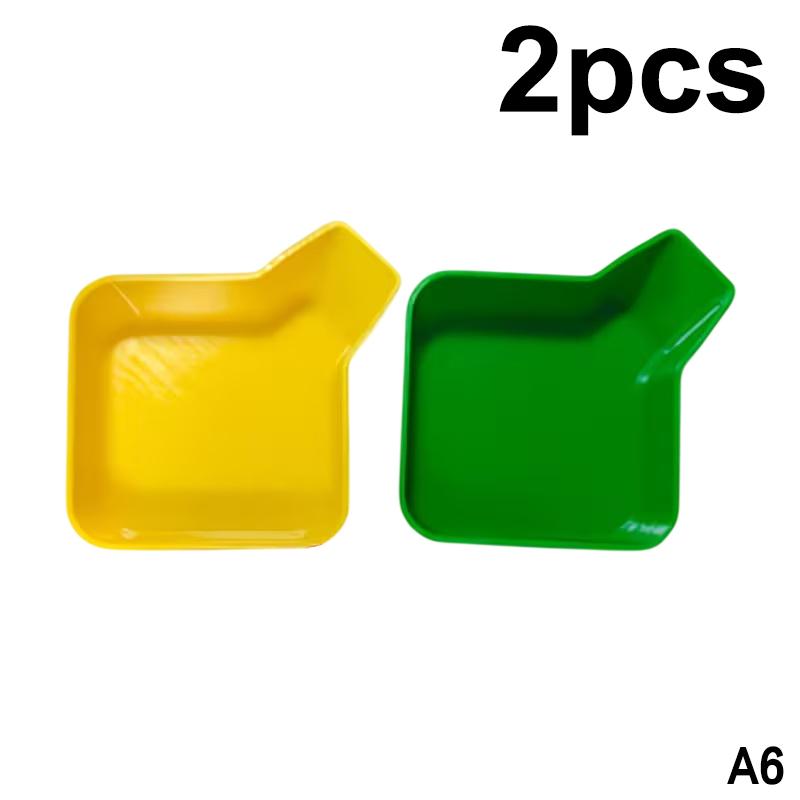 2/4Pcs Colorful Game Chip Trays Game Component Stands Game Coins Storage Tray Home Sorting Tray Portable Home Storage A6