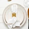 Twisted Wire Napkin Rings Wire Mesh Napkin Holders Golden Metal Napkin Rings Dining Table