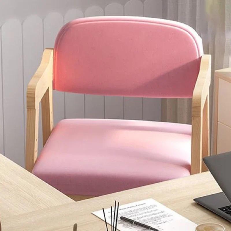 Pine Wooden Liftable Chairs Study Portable Childrens Chair Comfortable Armchair Designer Chairs Modern Aesthetic Chair Wood Kids