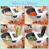 Innovative Home Use Vegetable Grater With Dual Layer And Water Holder For Quick Slicing