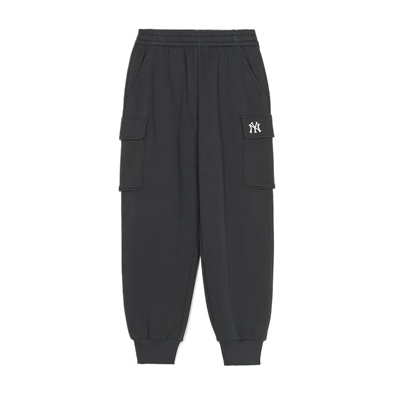MLB New York Yankees Casual Pants Unisex Charcoal Gray 3APTB0846-50CGS 2XL