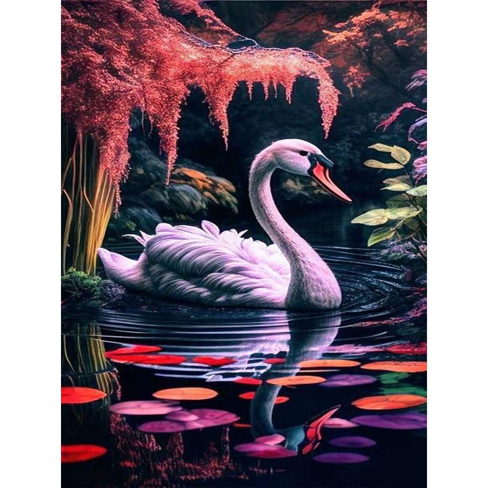 5D Diamond Painting Flower Animal Tiger Fox Flamingo Home Decoration Full Square&Round Diamond mosaic embroidery Cross stitch