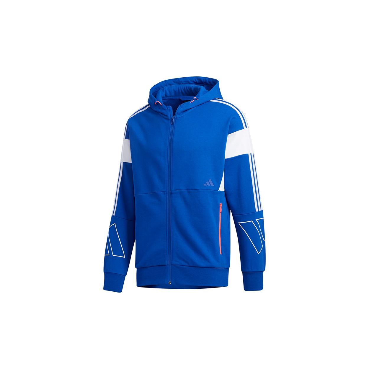 Men s adidas Sports Stylish Jacket Royal Blue GF3996 L
