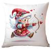 New Valentine's Day Pillow Cute Elf Red Love Living Room Sofa Pillow Cover