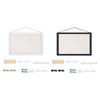 Cork Board Vintage Style Bulletin Board for Kitchen Bedroom Living Room