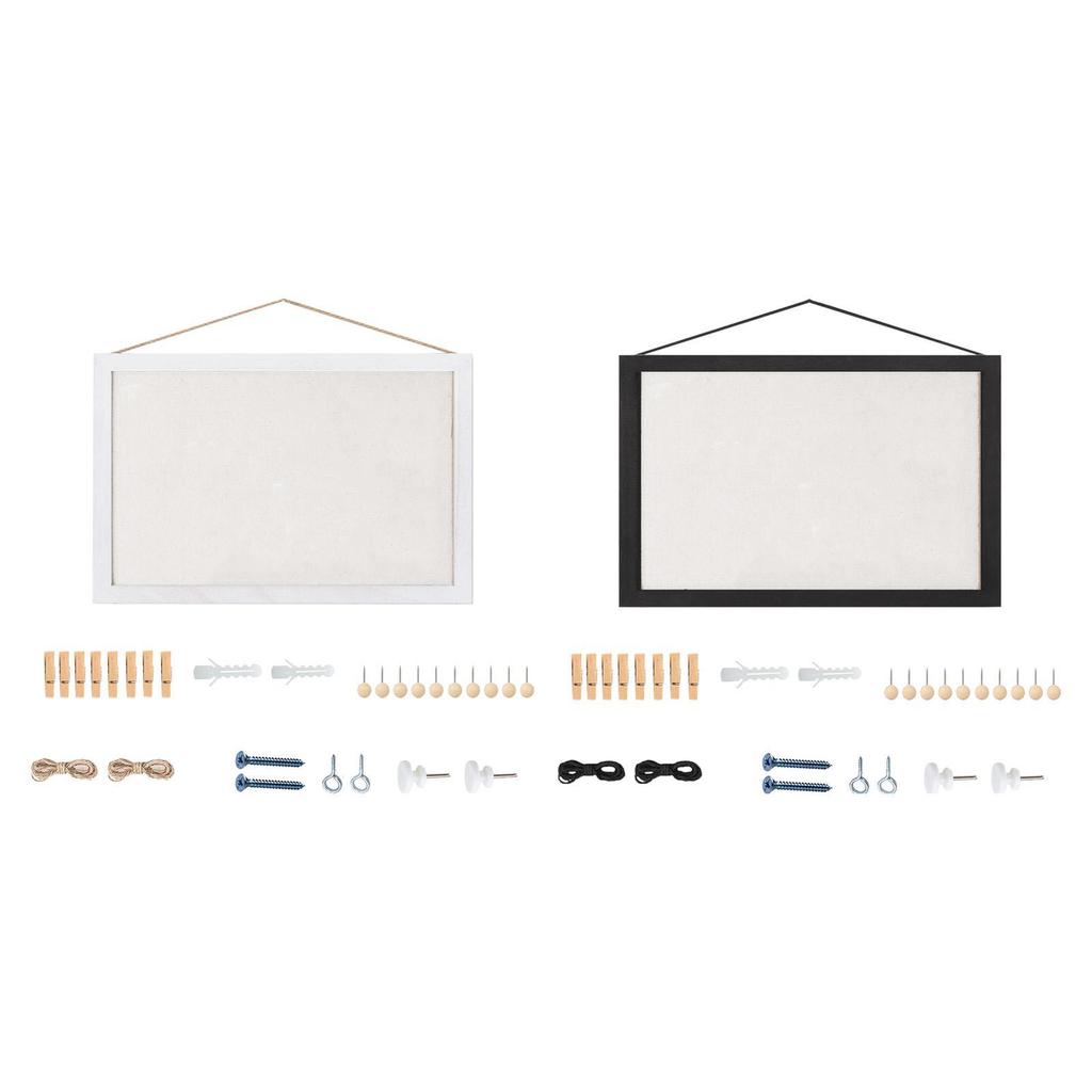 Cork Board Vintage Style Bulletin Board for Kitchen Bedroom Living Room